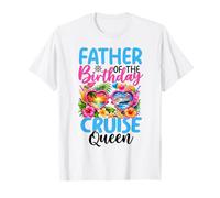 Celebración de Vacaciones de la Reina del Crucero del Padre del cumpleaños Camiseta