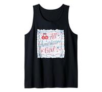 Celebración del arco de cereza de All American Girl Camiseta sin Mangas