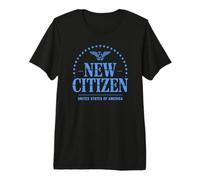 Celebración del Nuevo Ciudadano Americano Camiseta Premium