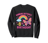 Celebración del Octavo cumpleaños de la Mariposa arcoíris Sudadera