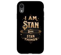 Celebración Divertida de I Am Stan Doing Stan Things Carcasa para iPhone XR
