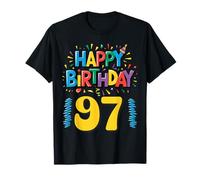 Celebración Divertida de Ropa de Feliz cumpleaños 97 Camiseta