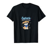 Celebración Europea Unidad Paz Euforia Retro Camiseta