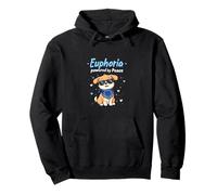 Celebración Europea Unidad Paz Euforia Retro Sudadera con Capucha