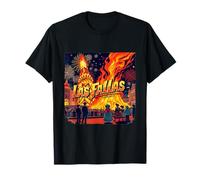Celebración Fuego Festival Las Fallas Valencia Camiseta