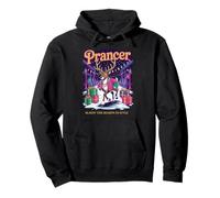 Celebración navideña de Renos Prancer Funny Christmas Sudadera con Capucha