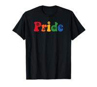 Celebración Retro del Arco Iris del Mes del Orgullo LGBT 2026 del Orgullo Gay Camiseta