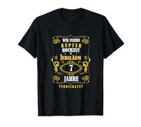 Celebramos la Boda de Cobre 7 años Casados Aniversario Camiseta