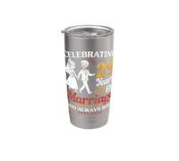 Celebrando 29 años de matrimonio que todavía hacemos de 1997 a 2026 Vaso térmico de acero inoxidable de doble pared