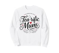 Celebrando a mamá Amante del té Brew Arte estético Sudadera