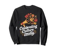 Celebrando la Cultura en Voz Alta el Mes de la Herencia Hispana Sudadera