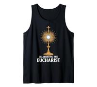 Celebrando la Eucaristía Custodia Católica Camiseta sin Mangas
