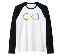 Celebrate Accept Embrace Autism Camiseta Manga Raglan