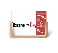 Celebrate Canada Discovery Day Blessing 2022 Calendario de escritorio Planificador de 12 meses