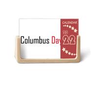 Celebrate Columbus Day Blessing Festival 2022 Planificador de calendario de escritorio 12 meses