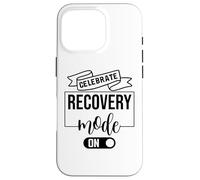 Celebrate Sober Recovery Mode On Sobriety Anniversary 1 Year Carcasa para iPhone 16 Pro