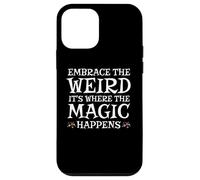Celebrate The Weirdness, Funky, Strange and Uplifting Vibe Carcasa para iPhone 12 Mini