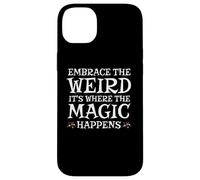 Celebrate The Weirdness, Funky, Strange and Uplifting Vibe Carcasa para iPhone 14 Plus