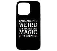Celebrate The Weirdness, Funky, Strange and Uplifting Vibe Carcasa para iPhone 15 Pro MAX