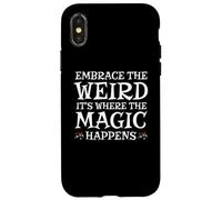 Celebrate The Weirdness, Funky, Strange and Uplifting Vibe Carcasa para iPhone X/XS