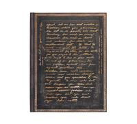 Paperblanks – Libreta tapa dura Celebrating Charlie Chaplin Ultra – Rayada, 144 p., cierre elástico