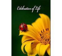 Celebration of Life: A Ladybug Memorial Service Funeral Guest Book