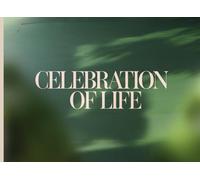 Celebration of Life Guest Book: A simple yet elegant GuestBook for Funeral and Memorial Services | Space for 300 visitors + Stories and Memories + Words for the family