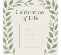 Celebration of Life Guest Book: Personalized Memorial Keepsake for Funeral, Remembrance, or Wake, 100 Guest Sign-In Pages, Memory Sections & Photo Memory Pages