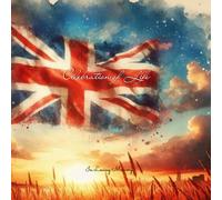 Celebration of Life Memorial Service Funeral Sign-in Guest Book-Condolences Guest Book: The Union Jack, Union Flag British Flag Watercolor Illustrated Cover