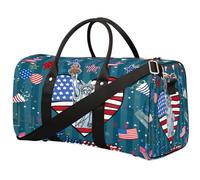 Celebrations American Fneedom Day - Bolsa de viaje para mujeres, hombres, niñas, niños, bolsas de fin de semana, 22.7 L, bolsa de equipaje de cabina para deportes, gimnasio, yoga, color, 22.7 L,
