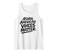 Celebre el Mes de la Herencia de la AAPI - Asian American Voices Mat Camiseta sin Mangas