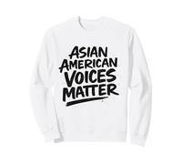 Celebre el Mes de la Herencia de la AAPI - Asian American Voices Mat Sudadera