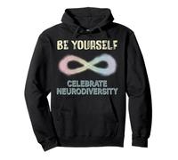 Celebre la neurodiversidad, Autismo, TDAH, neurodivergente Sudadera con Capucha