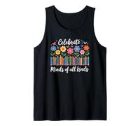 Celebre Mentes de Todo Tipo Profesores de SPED Camiseta sin Mangas