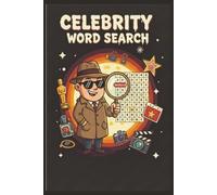 Celebrity Word Search Puzzle Book: Word Searches with Easy to Read Print about Film Stars , Singers, Rappers and More | 6x9 inches, 110 pages | 50+ ... … Gift for Vacations, Holidays and Free Times