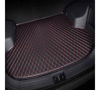 CELECH Coche Alfombra Maletero para Le-xus NX NX350h 2022,Personalizada Cuero Coche Funda Maletero Antiarañazos Protector,Duradero Tray Liner Carpet,B/Blackred