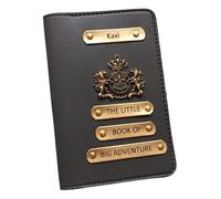 CELED Cubierta de pasaporte unisex | Vive con estilo | Viaja con cita, gris, Moderno