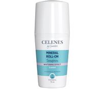 Celenes by Sweden Desodorante mineral térmico roll-on - Efecto aclarador de tanforse, sin aluminio, sin parabenos, 75 ml, paquete de 2 unidades