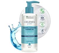 Celenes by Sweden Espuma Limpiadora Facial Térmico 250ml, Desmaquillante Facial Vegano - Gel Limpiador Facial Piel Grasa Y Mixta, Limpieza Facial Mujer Y Limpiador Facial Hombre Sin Alcohol/Parabenos