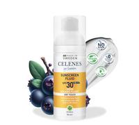 Celenes by Sweden Fluido Protector Solar Facial, Herbal Tacto Seco SPF 30+ - 50ml - Protección de Amplio Espectro para Todo Tipo de Piel, Acabado Mate, Protección UV, Resistente al Agua, Sin Fragancia