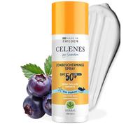 Celenes by Sweden Spray Solar SPF50 para Niños - Protección Mineral, Fórmula Herbal para Piel Sensible, Resistente al Agua, Sin Perfume, Parabenos ni Alcohol, 150ml