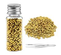 Celepoir Piedras Mechero Kit, 500 Piezas Oro Universal Piedras de Mechero con Pinza, Sustituta Piedra Mechero, Universal Encendedores Accesorio para la Mayoría de Encendedores de Gasolina y Gas