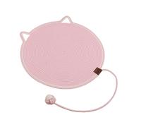 Celery Pets Dual Scratching Pad For Cats, Celery Pets Cat Scratcher Mat, Woven Cotton Pad Cat Scratching Mat Scratch-Resistant and Wear-Resistant (Pink,43cm)