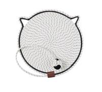 Celery Pets Dual Scratching Pad, Scratching Pads for Indoor Cats, 17”/20” Reversible Durable Cardboard Scratcher for Furniture Protector Grinding Claws Nails (White,17inch)