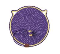 Celery Pets Dual Scratching Pad, Scratching Pads for Indoor Cats, 17”/20” Reversible Durable Cardboard Scratcher for Furniture Protector Grinding Claws Nails (Yellow-Purple,17inch)