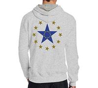 Celeste Luke - Sudaderas con capucha para hombre, con estampado en la espalda, sudadera con capucha personalizada con texto en inglés "I Am The Cook", color gris, talla XL