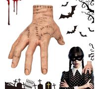Celestia Addams Family Thing Manos, Miércoles Cosa Mano, Manos Látex Juguetes, Horror-Requisiten Decoraciones para Halloween, Decoraciones de Halloween y Cosplay
