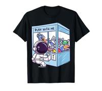 Celestial Aesthetic Kawaii Astronauta Máquina de Garras Camiseta