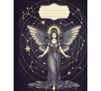 Celestial Angel Composition Notebook: A Vintage Astrology Journal with Stars and Constellations | Mystical Grimoire and divine Feminine Notebook for Spirituality, Manifestation, and Writing