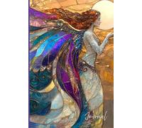 Celestial Angel Dreams Journal: A Magical Writing Notebook with Surreal Angel Art, Sparkles, and Vivid Metallic Colors
